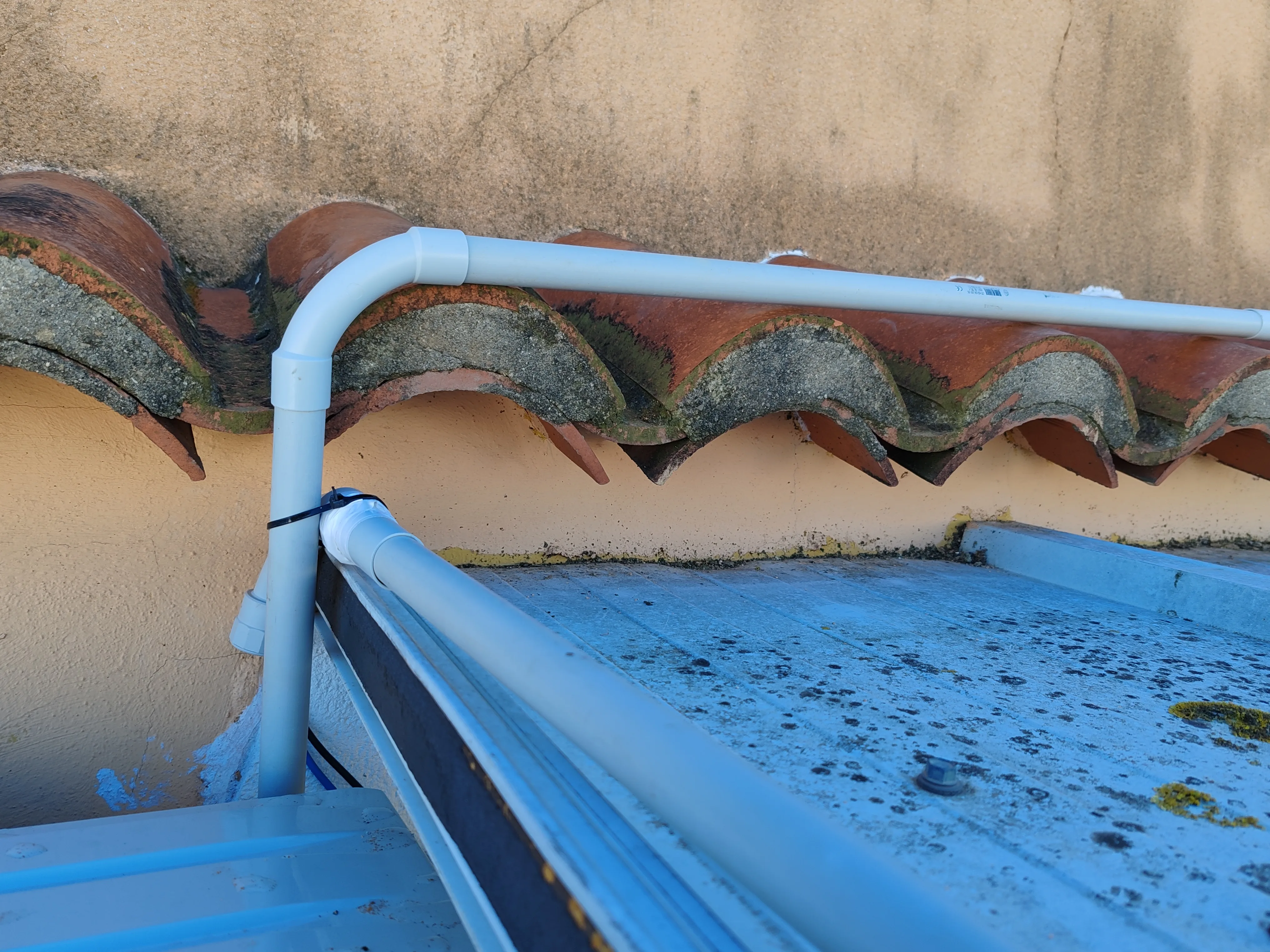 Canalización en cubierta terraza - imagen 2