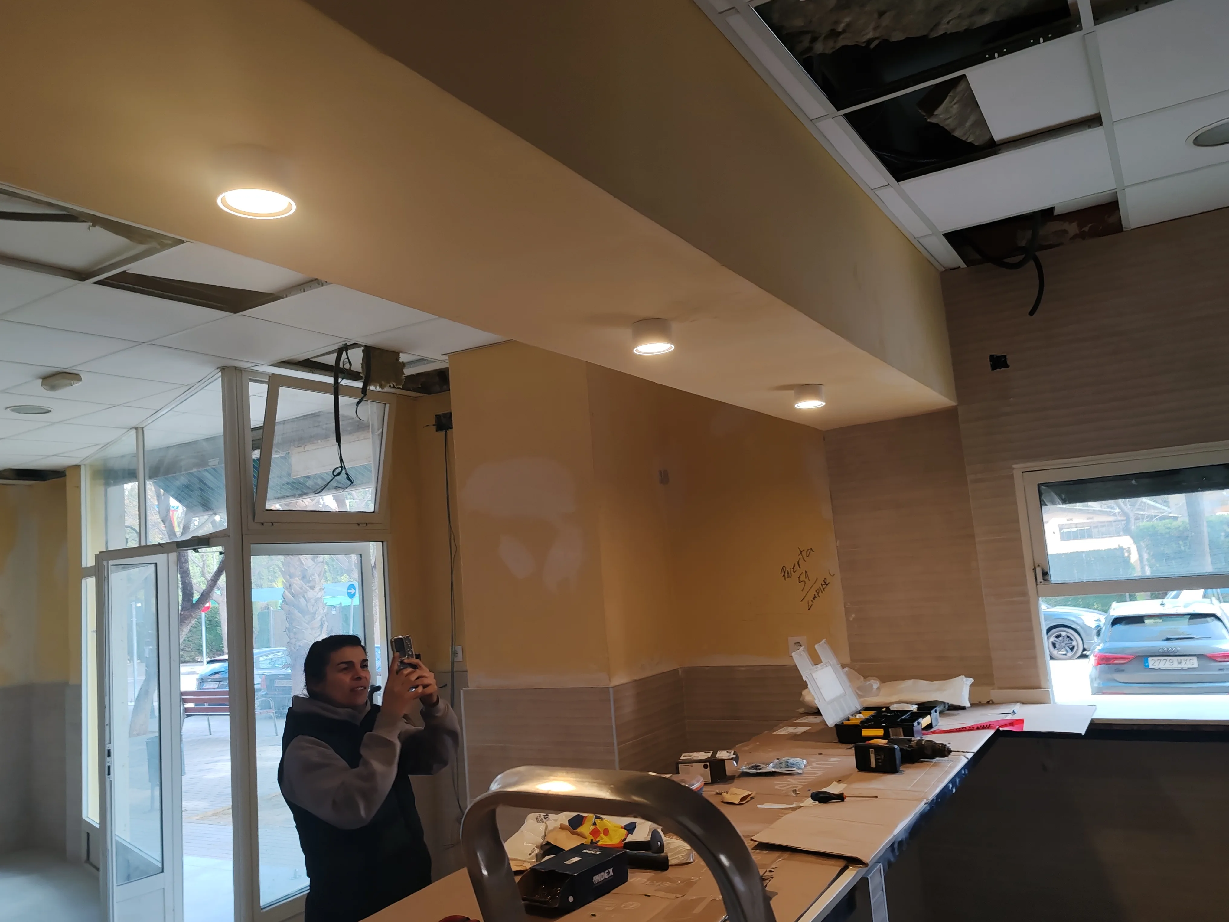 Reformando el bar
